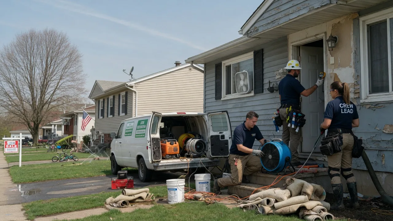 Flood Cleanup in Kinta, OK near me