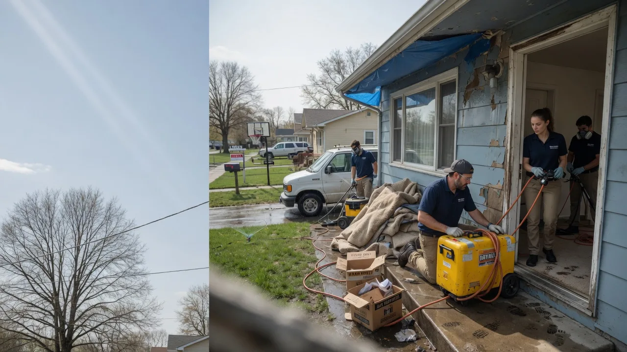 Basement Flood Cleanup in Kinta, OK near me